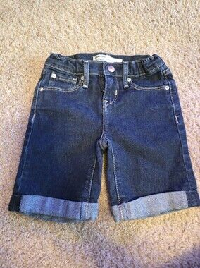 Levi's Dark Blue Denim Kids Shorts